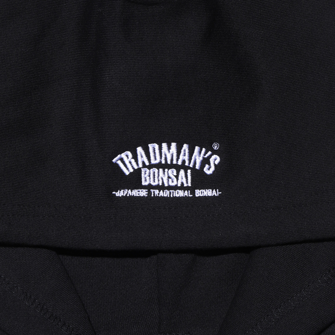 TRADMAN'S BONSAI HOODIE -BLACK-｜TRADMAN'S BONSAI ONLINE STORE